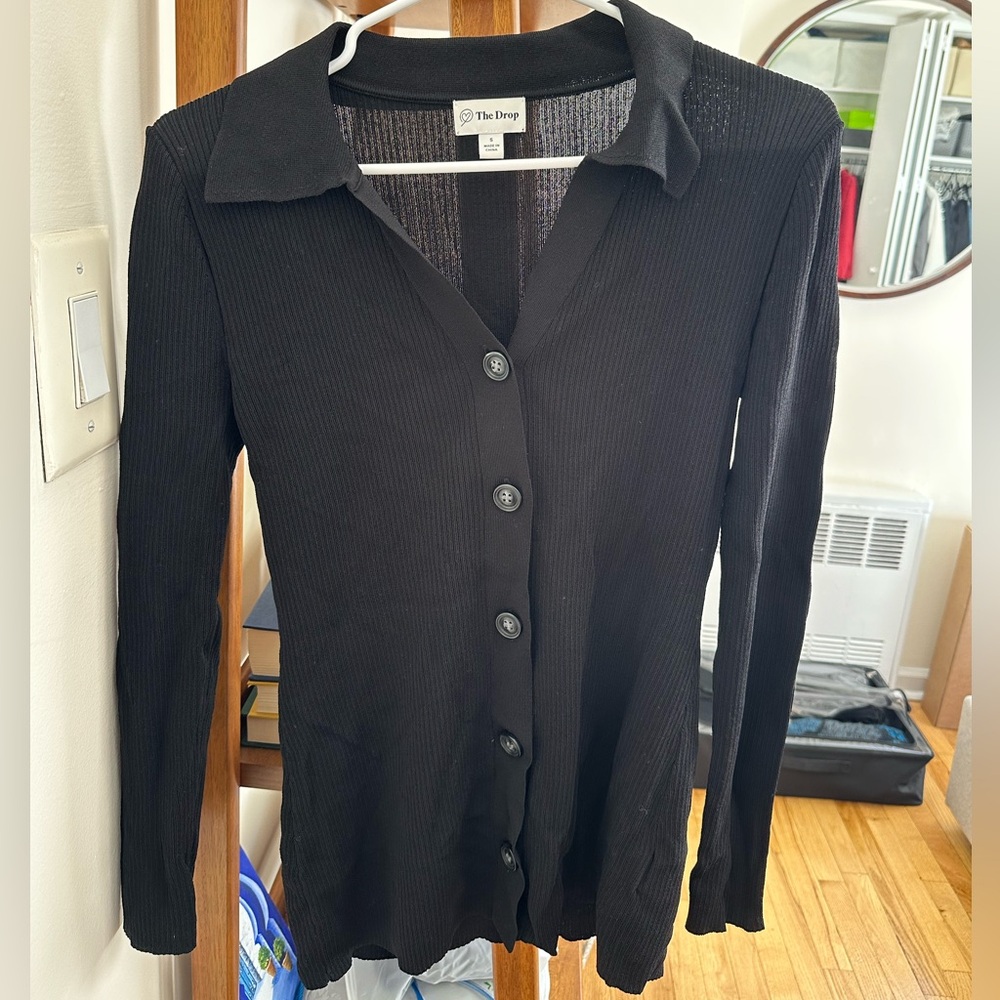 The Drop Button Down Sweater - image 3